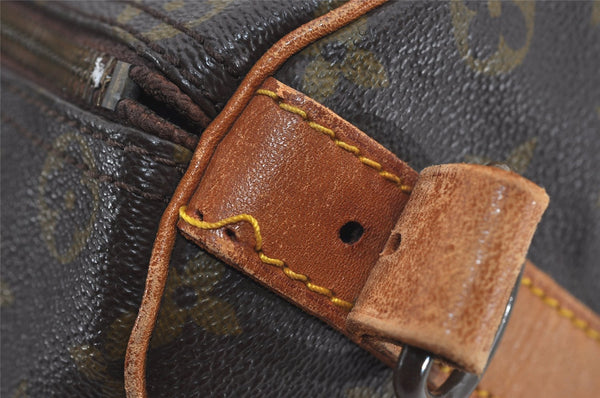 Auth Louis Vuitton Monogram Keepall Bandouliere 50 Boston Bag Old Model LV 0777I