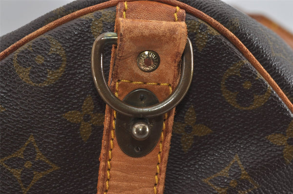 Auth Louis Vuitton Monogram Keepall Bandouliere 50 Boston Bag Old Model LV 0777I