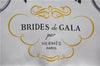 Authentic HERMES Carre 90 Scarf "BRIDES de GALA" Silk Black 0779E