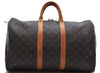 Authentic Louis Vuitton Monogram Keepall 45 Boston Bag M41428 LV 0780D