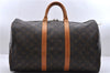 Authentic Louis Vuitton Monogram Keepall 45 Boston Bag M41428 LV 0780D