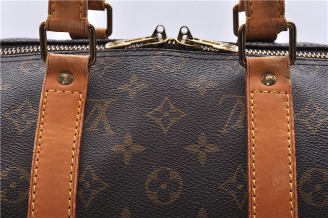 Authentic Louis Vuitton Monogram Keepall 45 Boston Bag M41428 LV 0780D