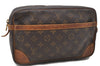 Authentic Louis Vuitton Monogram Compiegne 28 Clutch Hand Bag M51845 LV 0781D