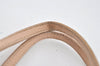 Authentic FENDI Vintage Zucchino Hand Bag Purse Canvas Leather Pink 0781I