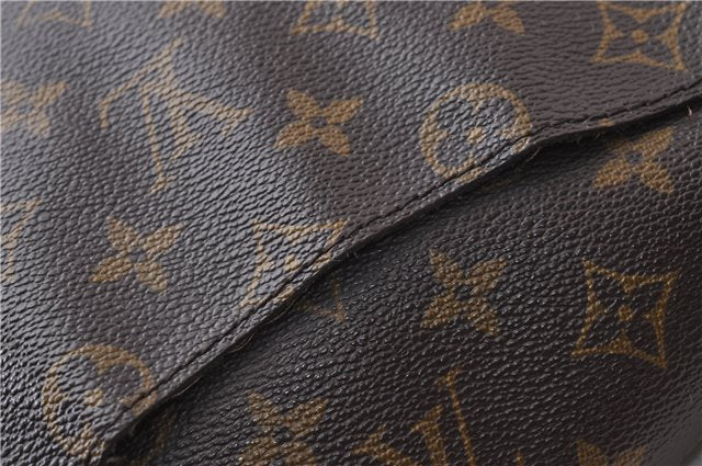 Auth Louis Vuitton Monogram Saint Cloud GM Shoulder Cross Bag M51242 LV 0782D