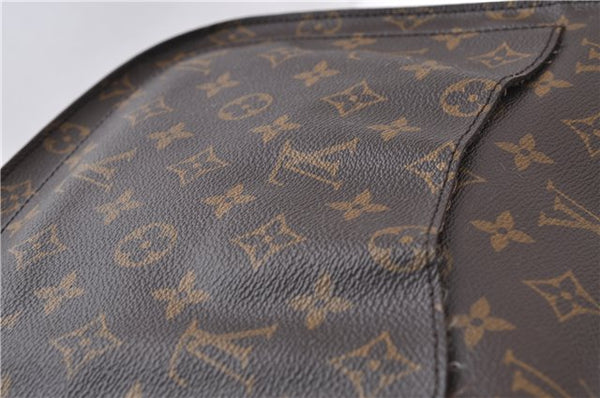 Auth Louis Vuitton Monogram Saint Cloud GM Shoulder Cross Bag M51242 LV 0782D