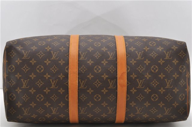 Authentic Louis Vuitton Monogram Keepall 50 Boston Bag M41426 LV 0783D