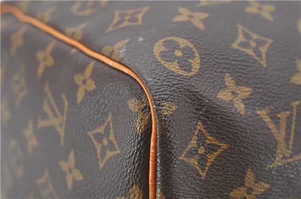 Authentic Louis Vuitton Monogram Keepall 50 Boston Bag M41426 LV 0783D