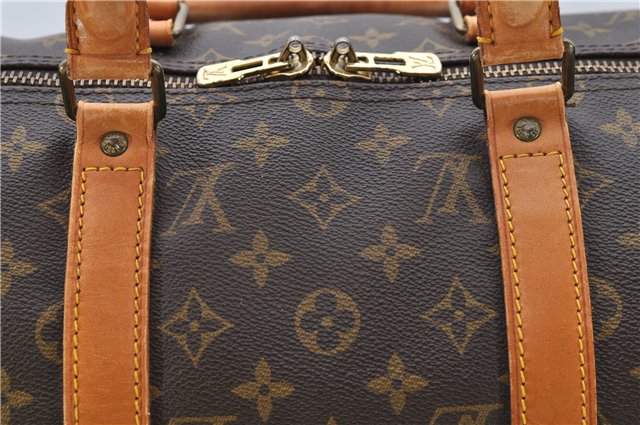 Authentic Louis Vuitton Monogram Keepall 50 Boston Bag M41426 LV 0783D