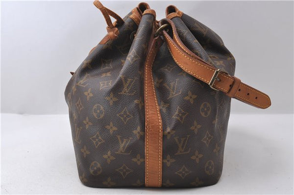 Authentic Louis Vuitton Monogram Petit Noe Shoulder Bag M42226 LV 0784D