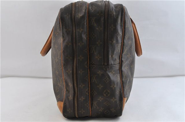 Auth Louis Vuitton Monogram Sirius 55 Travel Hand Bag 2compartments LV 0787D