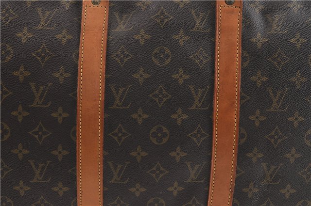 Auth Louis Vuitton Monogram Sirius 55 Travel Hand Bag 2compartments LV 0787D