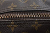 Auth Louis Vuitton Monogram Sirius 55 Travel Hand Bag 2compartments LV 0787D