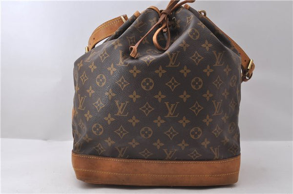 Authentic Louis Vuitton Monogram Noe Shoulder Bag M42224 LV 0789D