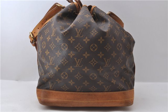 Authentic Louis Vuitton Monogram Noe Shoulder Bag M42224 LV 0789D