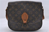 Auth Louis Vuitton Monogram Saint Cloud GM Shoulder Cross Bag M51242 LV 0790D