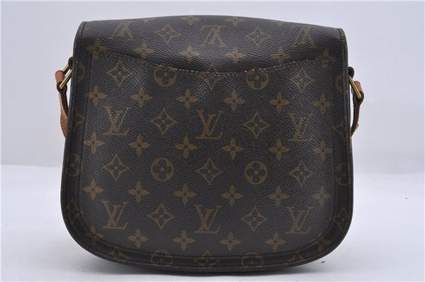 Auth Louis Vuitton Monogram Saint Cloud GM Shoulder Cross Bag M51242 LV 0790D