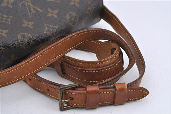 Auth Louis Vuitton Monogram Saint Cloud GM Shoulder Cross Bag M51242 LV 0790D