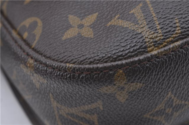 Auth Louis Vuitton Monogram Saint Cloud GM Shoulder Cross Bag M51242 LV 0790D