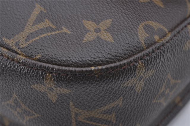 Auth Louis Vuitton Monogram Saint Cloud GM Shoulder Cross Bag M51242 LV 0790D