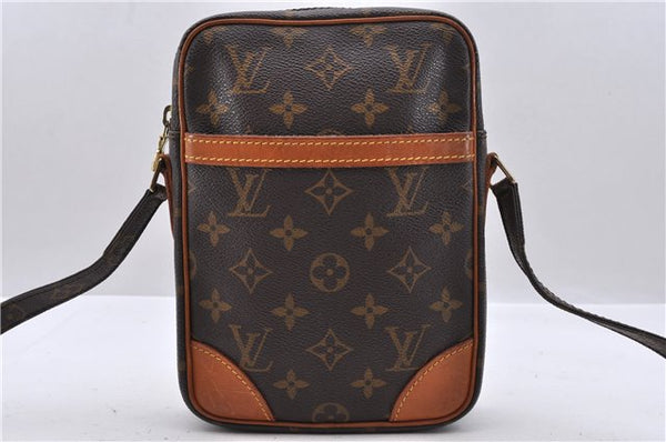 Authentic Louis Vuitton Monogram Danube Shoulder Cross Body Bag M45266 LV 0791D