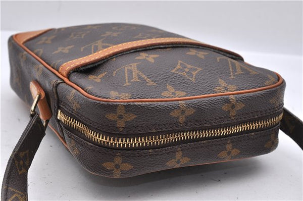 Authentic Louis Vuitton Monogram Danube Shoulder Cross Body Bag M45266 LV 0791D