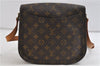 Auth Louis Vuitton Monogram Saint Cloud GM Shoulder Cross Bag M51242 LV 0792D