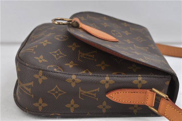 Auth Louis Vuitton Monogram Saint Cloud GM Shoulder Cross Bag M51242 LV 0792D