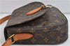 Auth Louis Vuitton Monogram Saint Cloud GM Shoulder Cross Bag M51242 LV 0792D