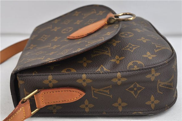 Auth Louis Vuitton Monogram Saint Cloud GM Shoulder Cross Bag M51242 LV 0792D
