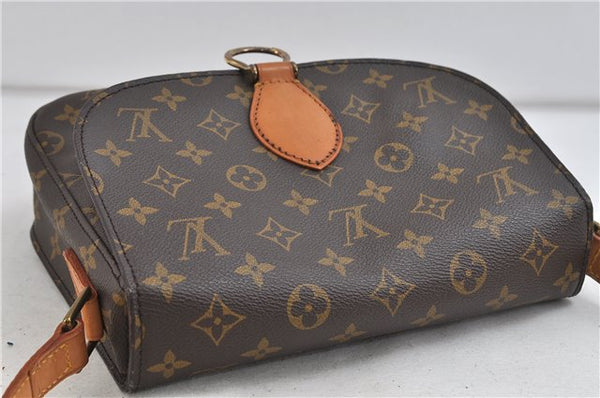 Auth Louis Vuitton Monogram Saint Cloud GM Shoulder Cross Bag M51242 LV 0792D
