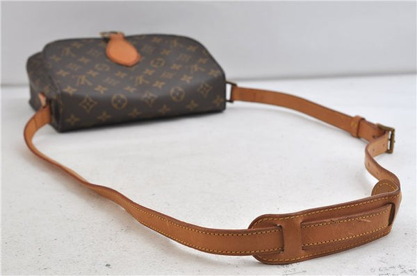 Auth Louis Vuitton Monogram Saint Cloud GM Shoulder Cross Bag M51242 LV 0792D