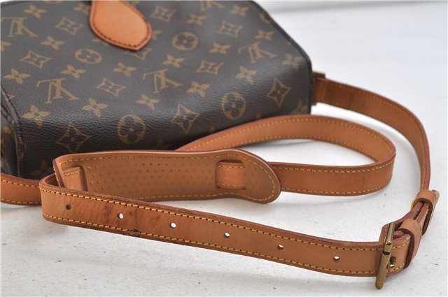 Auth Louis Vuitton Monogram Saint Cloud GM Shoulder Cross Bag M51242 LV 0792D
