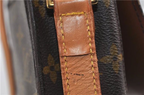 Auth Louis Vuitton Monogram Saint Cloud GM Shoulder Cross Bag M51242 LV 0792D