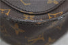 Auth Louis Vuitton Monogram Saint Cloud GM Shoulder Cross Bag M51242 LV 0792D