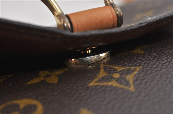 Auth Louis Vuitton Monogram Saint Cloud GM Shoulder Cross Bag M51242 LV 0792D