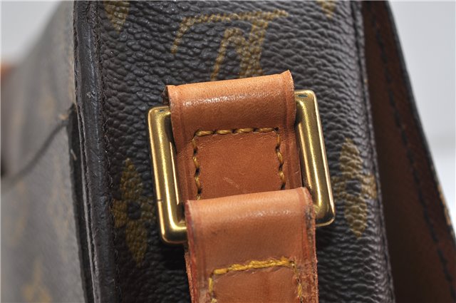 Auth Louis Vuitton Monogram Saint Cloud GM Shoulder Cross Bag M51242 LV 0792D