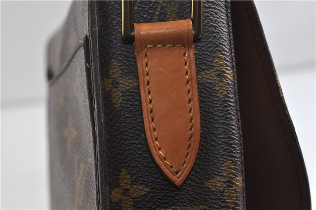 Auth Louis Vuitton Monogram Saint Cloud GM Shoulder Cross Bag M51242 LV 0792D