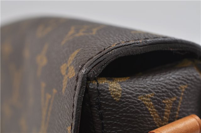 Auth Louis Vuitton Monogram Saint Cloud GM Shoulder Cross Bag M51242 LV 0792D