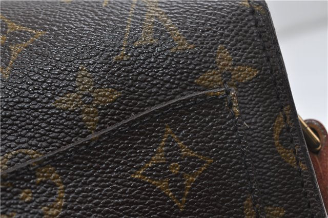 Auth Louis Vuitton Monogram Saint Cloud GM Shoulder Cross Bag M51242 LV 0792D