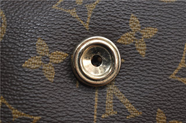 Auth Louis Vuitton Monogram Saint Cloud GM Shoulder Cross Bag M51242 LV 0792D