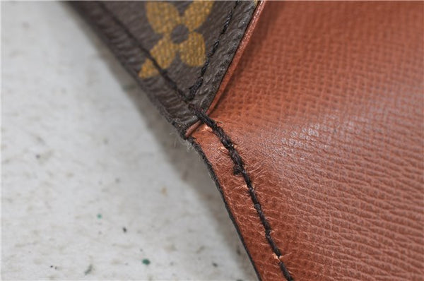 Auth Louis Vuitton Monogram Saint Cloud GM Shoulder Cross Bag M51242 LV 0792D