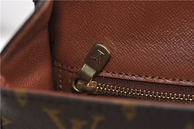 Auth Louis Vuitton Monogram Saint Cloud GM Shoulder Cross Bag M51242 LV 0792D