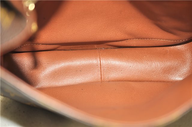 Auth Louis Vuitton Monogram Saint Cloud GM Shoulder Cross Bag M51242 LV 0792D