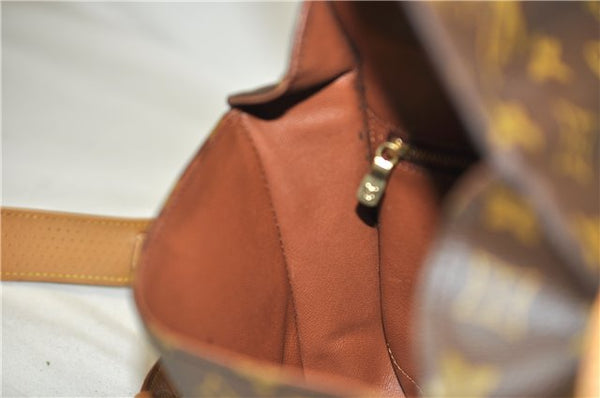 Auth Louis Vuitton Monogram Saint Cloud GM Shoulder Cross Bag M51242 LV 0792D