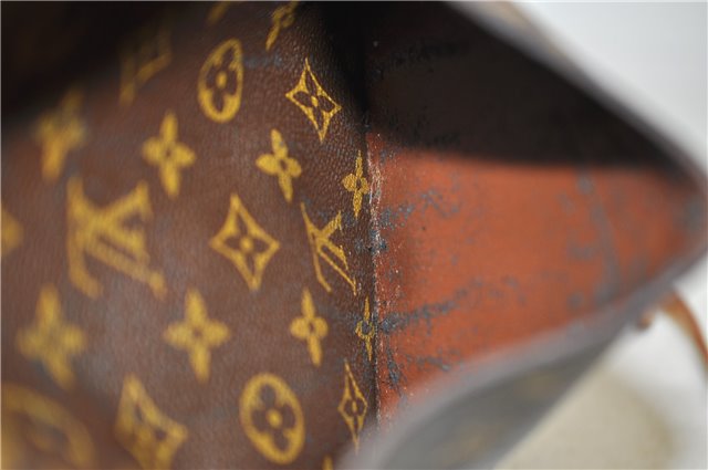 Auth Louis Vuitton Monogram Saint Cloud GM Shoulder Cross Bag M51242 LV 0792D