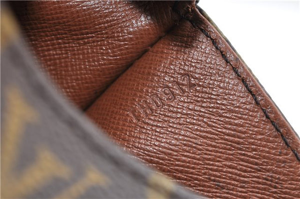 Auth Louis Vuitton Monogram Saint Cloud GM Shoulder Cross Bag M51242 LV 0792D