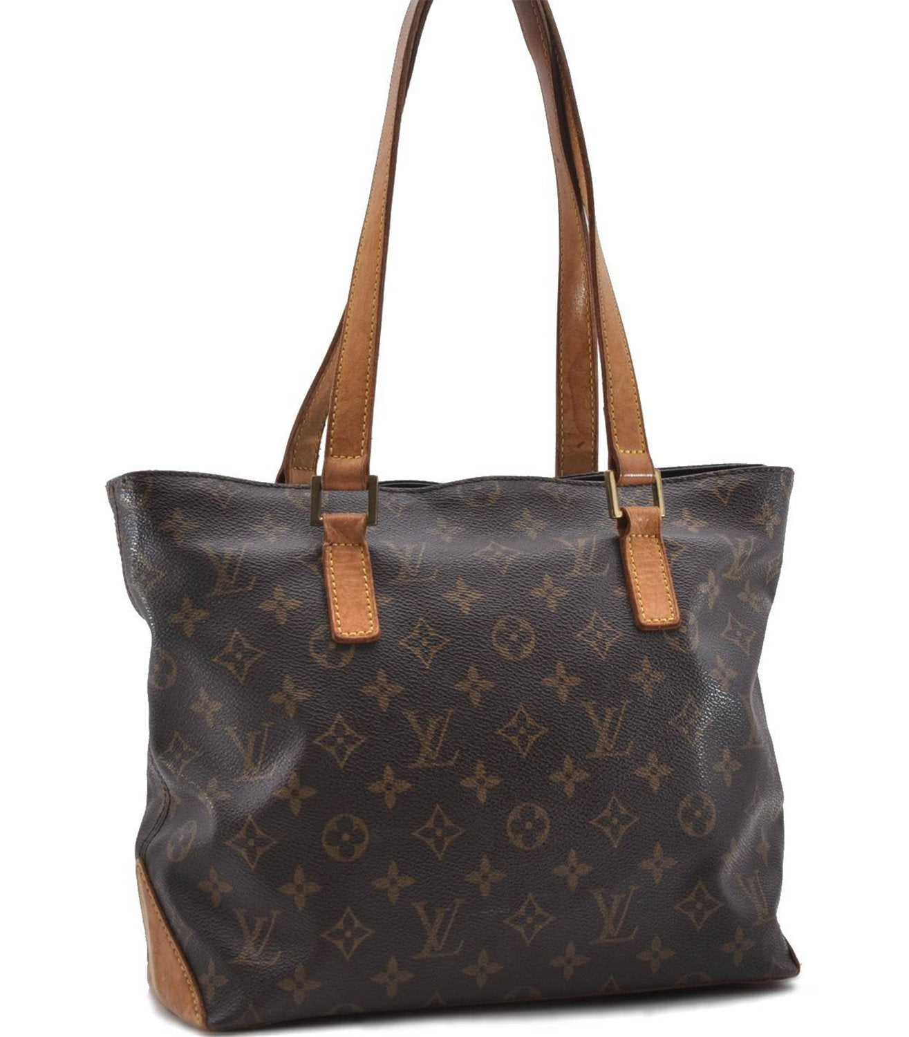 Authentic Louis Vuitton Monogram Cabas Piano Tote Bag M51148 LV 0793D