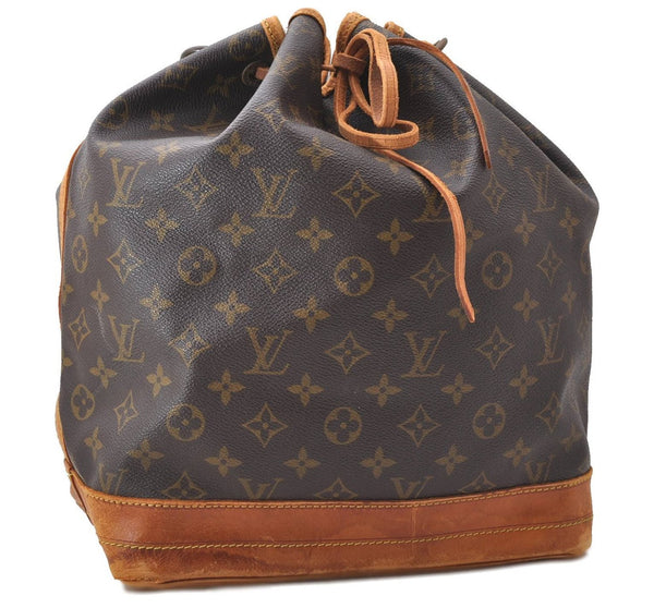 Authentic Louis Vuitton Monogram Noe Shoulder Bag M42224 LV 0794D