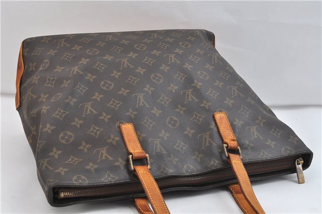 Authentic Louis Vuitton Monogram Cabas Mezzo Tote Bag M51151 LV Junk 0797D